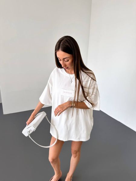 Oversize футболка "MATISSE" з нашивкою 18044500011290 фото