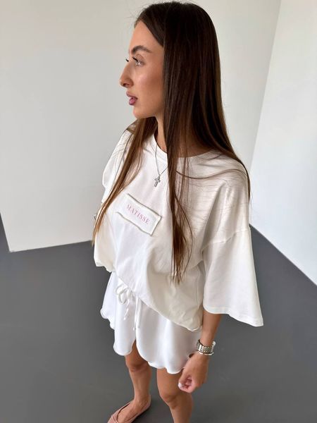 Oversize футболка "MATISSE" з нашивкою 18044500011290 фото