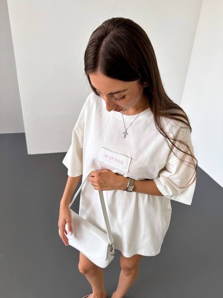 Oversize футболка "MATISSE" з нашивкою 18044500011290 фото