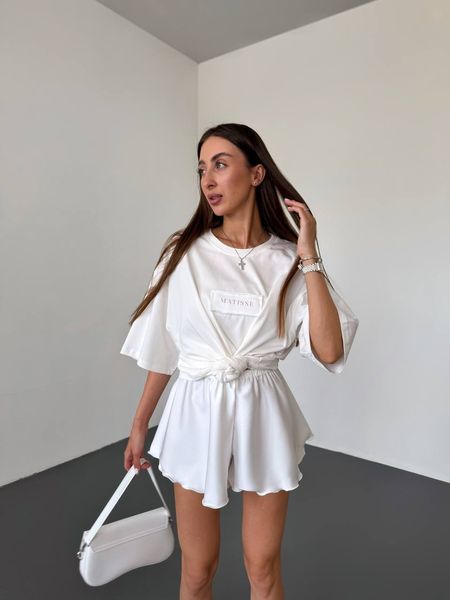 Oversize футболка "MATISSE" з нашивкою 18044500011290 фото