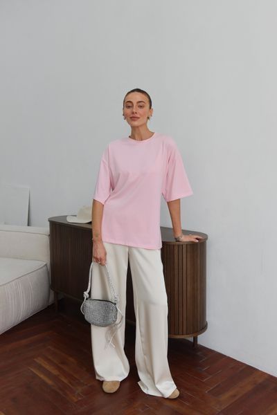 Футболка Oversize з корсетною шнурівкою 18069800011190 фото