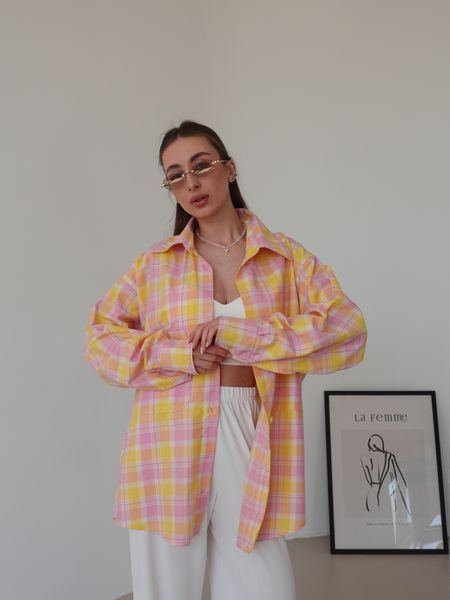 Картата дофамінова сорочка oversize 45081900112390 фото