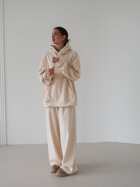 Плюшевий худі Teddy oversize 70058100011125 фото