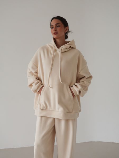 Плюшевий худі Teddy oversize 70058100011125 фото