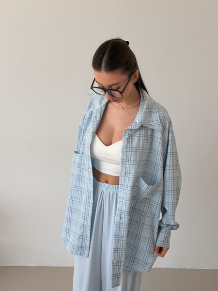 Картата дофамінова сорочка oversize 45081900011690 фото