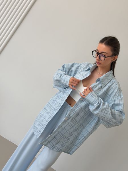 Картата дофамінова сорочка oversize 45081900011690 фото