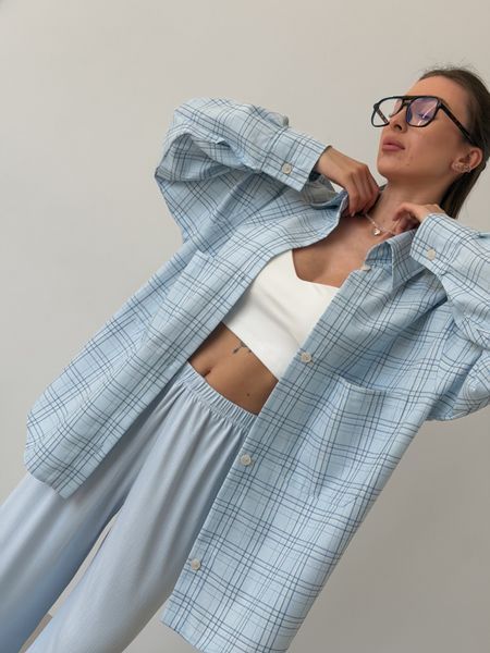 Картата дофамінова сорочка oversize 45081900011690 фото