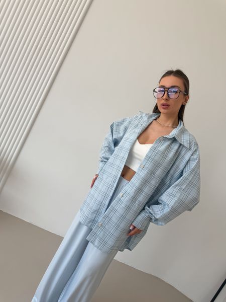 Картата дофамінова сорочка oversize 45081900011690 фото